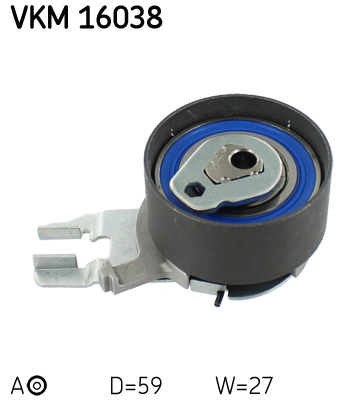 SKF Feszítőgörgő, vezérműszíj VKM16038_SKF